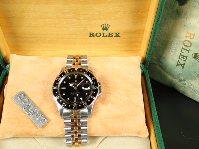 Rolex GMT Master Two-tone Barnacle Dial