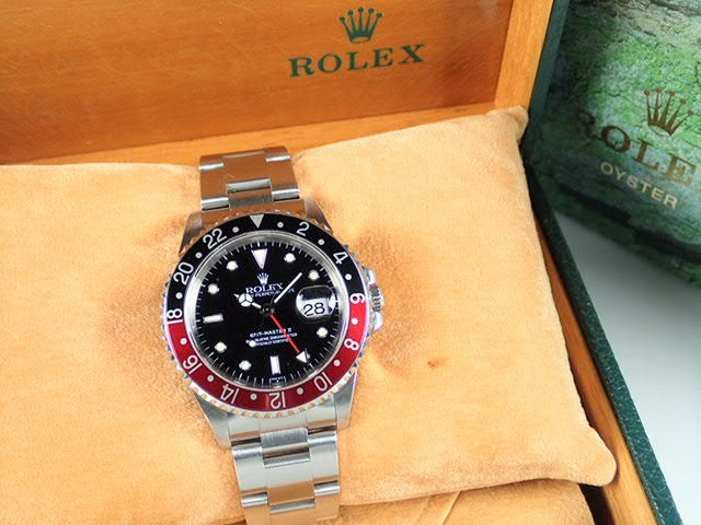 Rolex GMT Master II Red and Black Bezel A Series