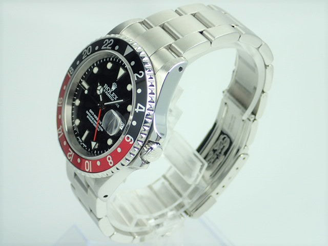 Rolex GMT Master II Red and Black Bezel P Series