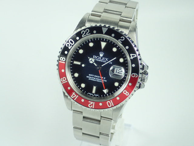 Rolex GMT Master II Red and Black Bezel P Series