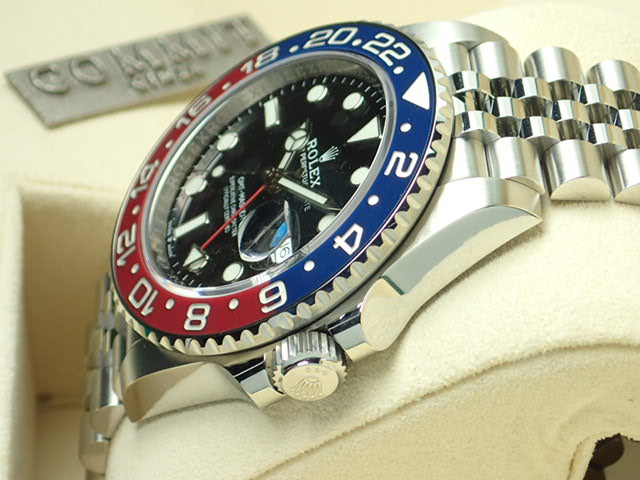 Rolex GMT Master II Red and Blue Bezel [Unused]