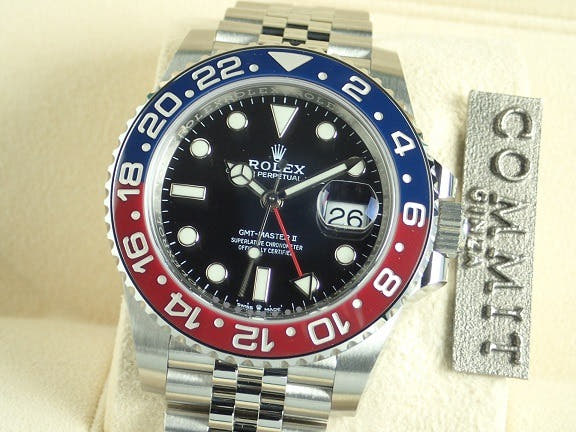 ロレックス GMTマスターII Ref.126710BLRO ブラック文字盤 未使用 gmt-master-87