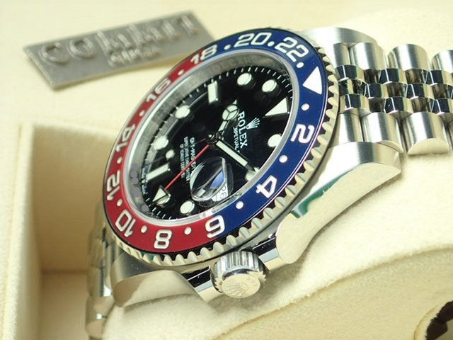 Rolex GMT Master II Red and Blue Bezel [Unused]