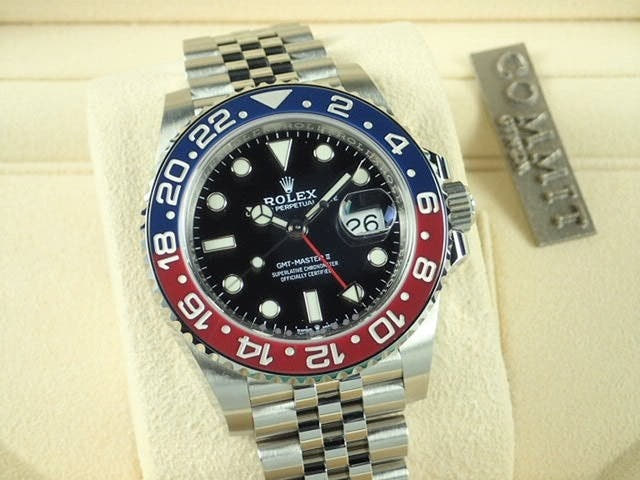 ロレックス GMTマスターII Ref.126710BLRO ブラック文字盤 未使用 gmt-master-87