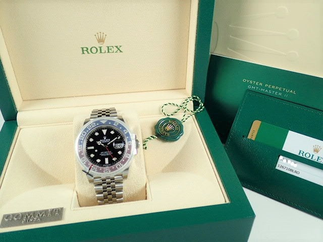 Rolex GMT Master II Red and Blue Bezel [Unused]