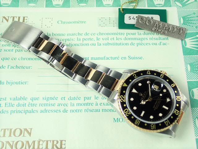 Rolex GMT Master II combination model S serial number