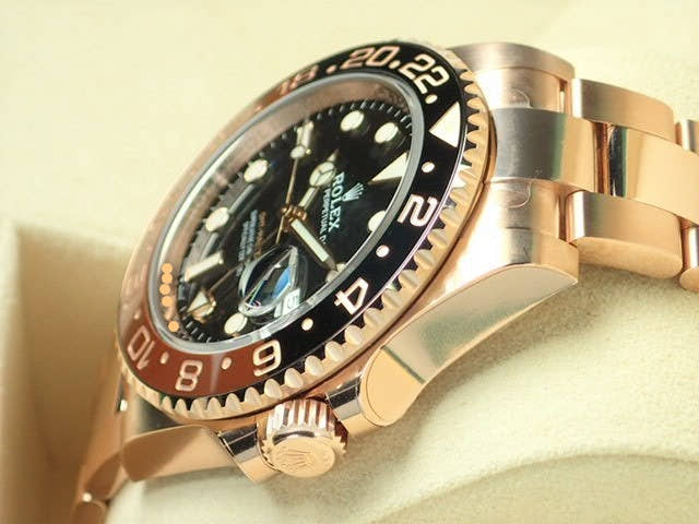 ロレックス GMTマスターII Ref.126715CHNR ブラック文字盤 未使用 gmt-master-91 オイスターブレスレット オイスターブレスレット