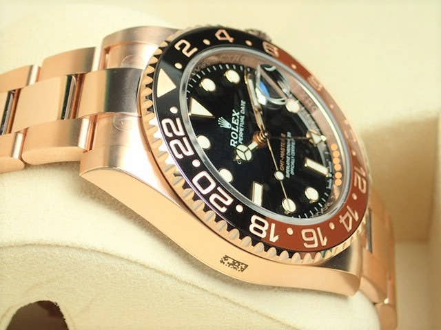 ロレックス GMTマスターII Ref.126715CHNR ブラック文字盤 未使用 gmt-master-91 オイスターブレスレット オイスターブレスレット