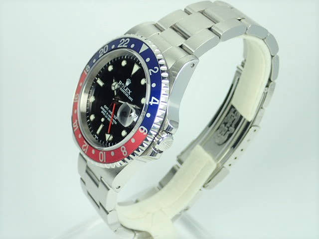 ロレックス GMTマスター Ref.16700 ブラック文字盤 中古 gmt-master-92 オイスターブレスレット