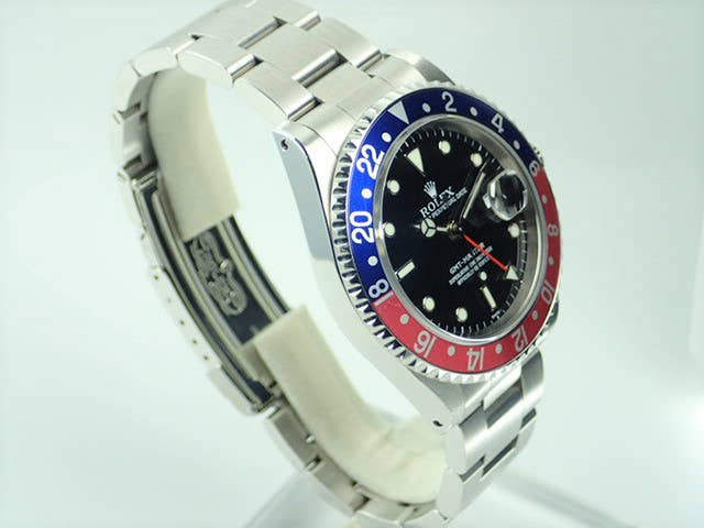 ロレックス GMTマスター Ref.16700 ブラック文字盤 中古 gmt-master-92 オイスターブレスレット