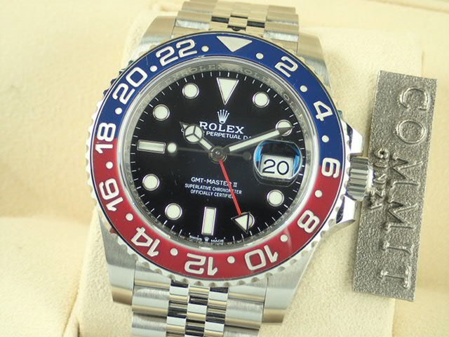 Rolex GMT Master II red and blue bezel [good condition]