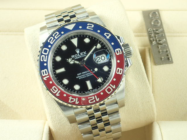 Rolex GMT Master II red and blue bezel [good condition]