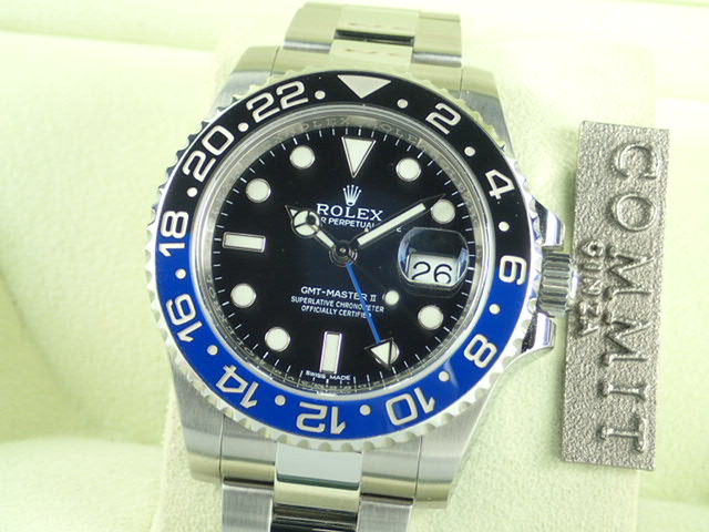 Rolex GMT Master II Blue and Black Bezel Random