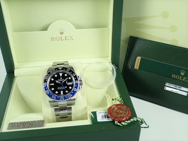 Rolex GMT Master II Blue and Black Bezel Random