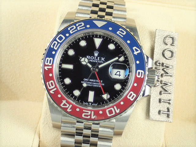 ロレックス GMTマスターII Ref.126710BLRO ブラック文字盤 美品 gmt-master-96 ジュビリーブレスレット
