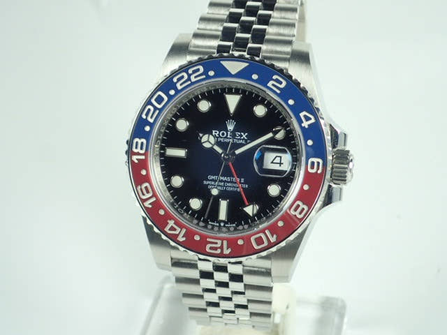 ロレックス GMTマスターII Ref.126710BLRO ブラック文字盤 美品 gmt-master-96 ジュビリーブレスレット