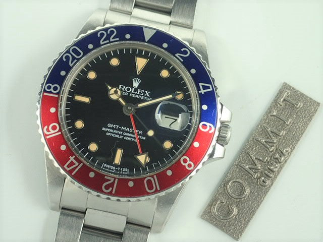 Rolex GMT Master Red and Blue Bezel