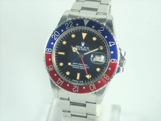 Rolex GMT Master Red and Blue Bezel