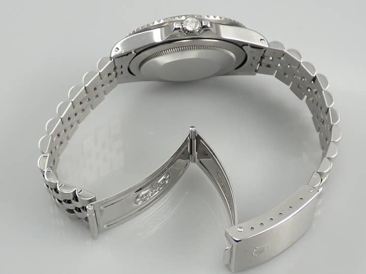 ロレックス GMTマスター Ref.1675 ステンレススチール ブラック文字盤 ジュビリーブレスレット 中古 9UTYJYTP