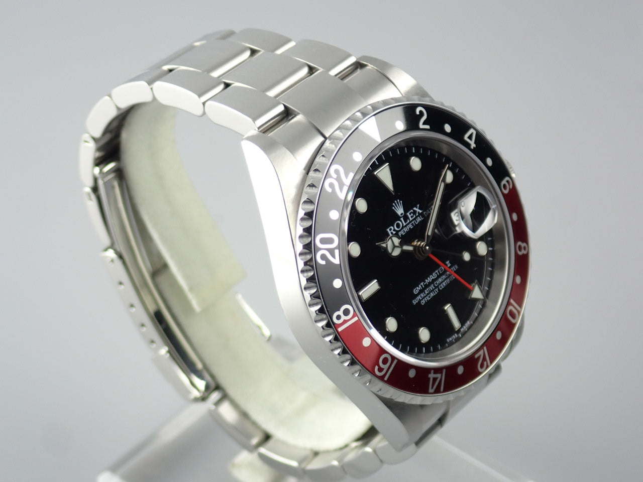 Rolex GMT Master II Red and Black Bezel Z Series &lt;Warranty, Box, etc.&gt;