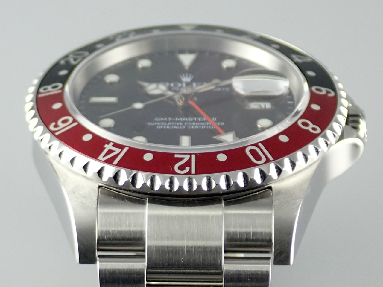 Rolex GMT Master II Red and Black Bezel Z Series &lt;Warranty, Box, etc.&gt;