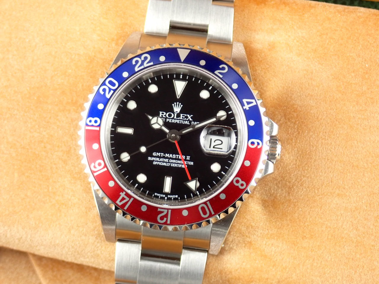 Rolex GMT Master II Red and Blue Bezel K Series [Unused] &lt;Warranty, Box, etc.&gt;