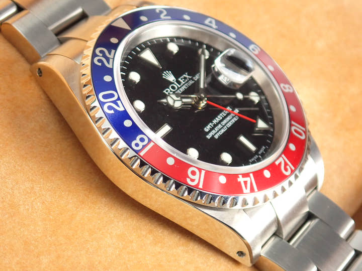 ロレックス GMTマスターII Ref.16710BLRO ブラック文字盤 未使用 gmt-master2-109-2
