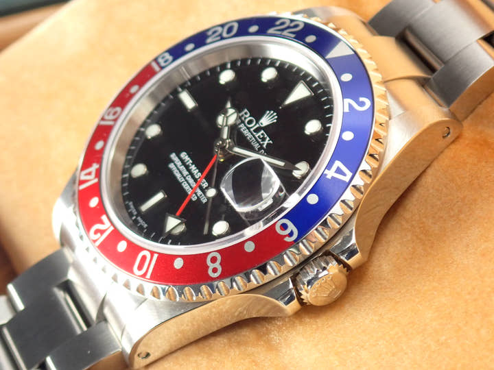 ロレックス GMTマスターII Ref.16710BLRO ブラック文字盤 未使用 gmt-master2-109-2