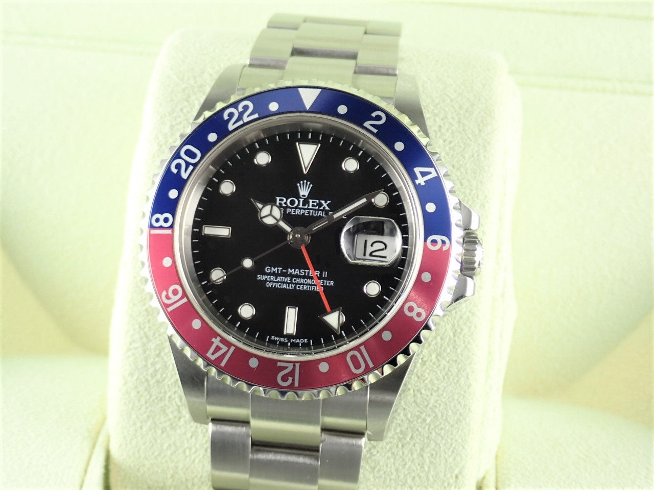 Rolex GMT Master II Red and Blue Bezel Z Series &lt;Warranty, Box, etc.&gt;