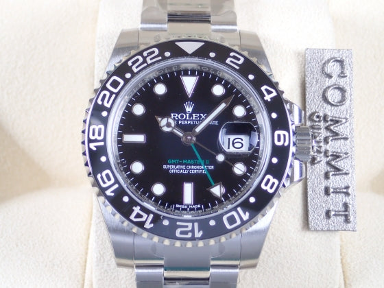 Rolex GMT Master II Black Bezel Random [Unused] Ref.116710LN