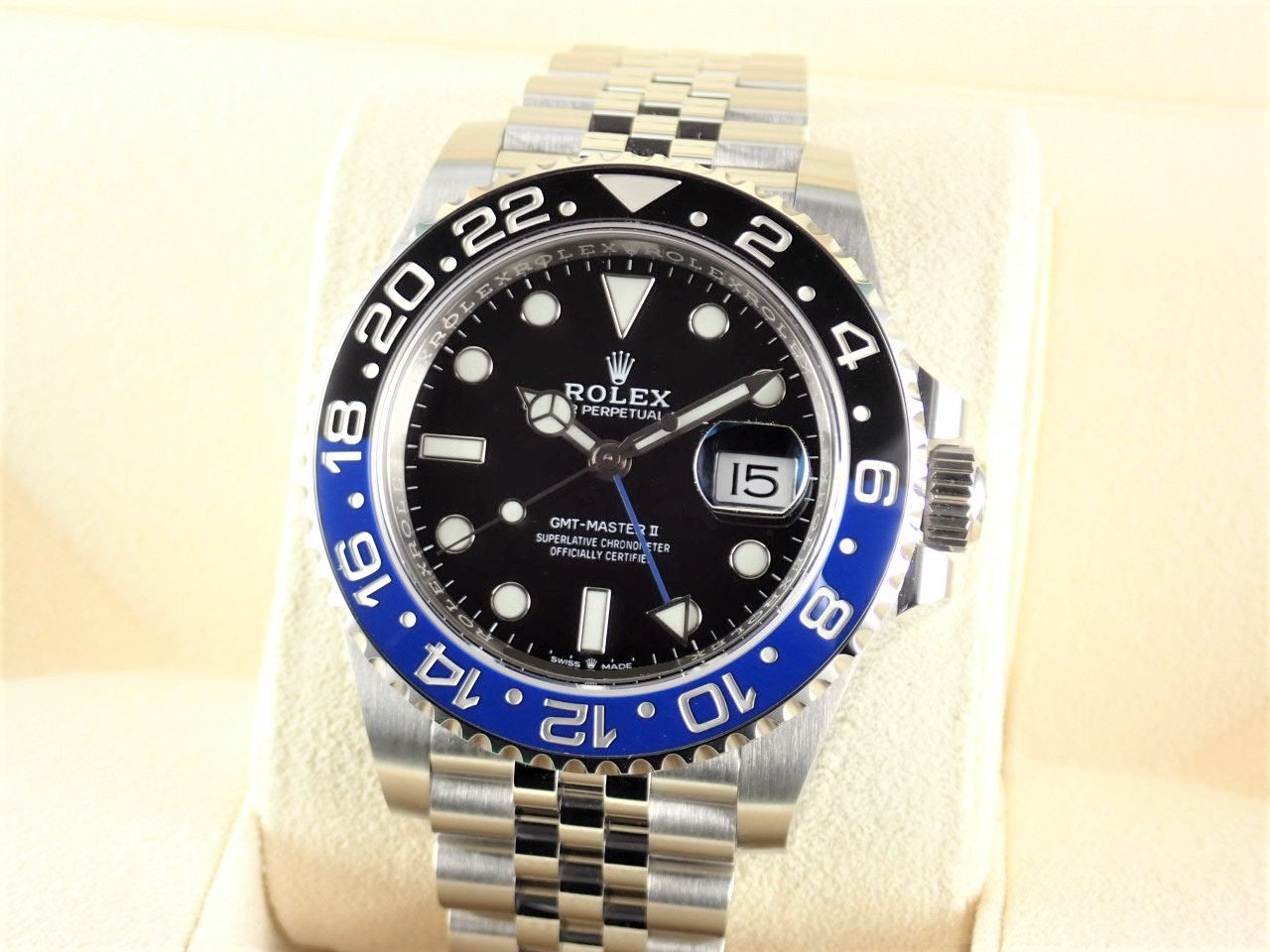 Rolex GMT Master II Blue and Black Bezel [Unused] &lt;New warranty, box, etc.&gt;