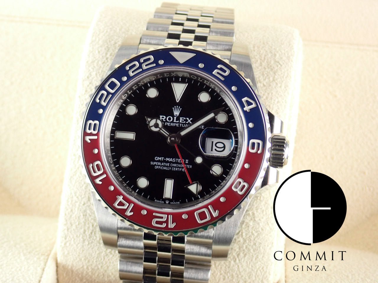 Rolex GMT Master II Red and Blue Bezel &lt;&lt; New Warranty Card, Box, etc. &gt;&gt;