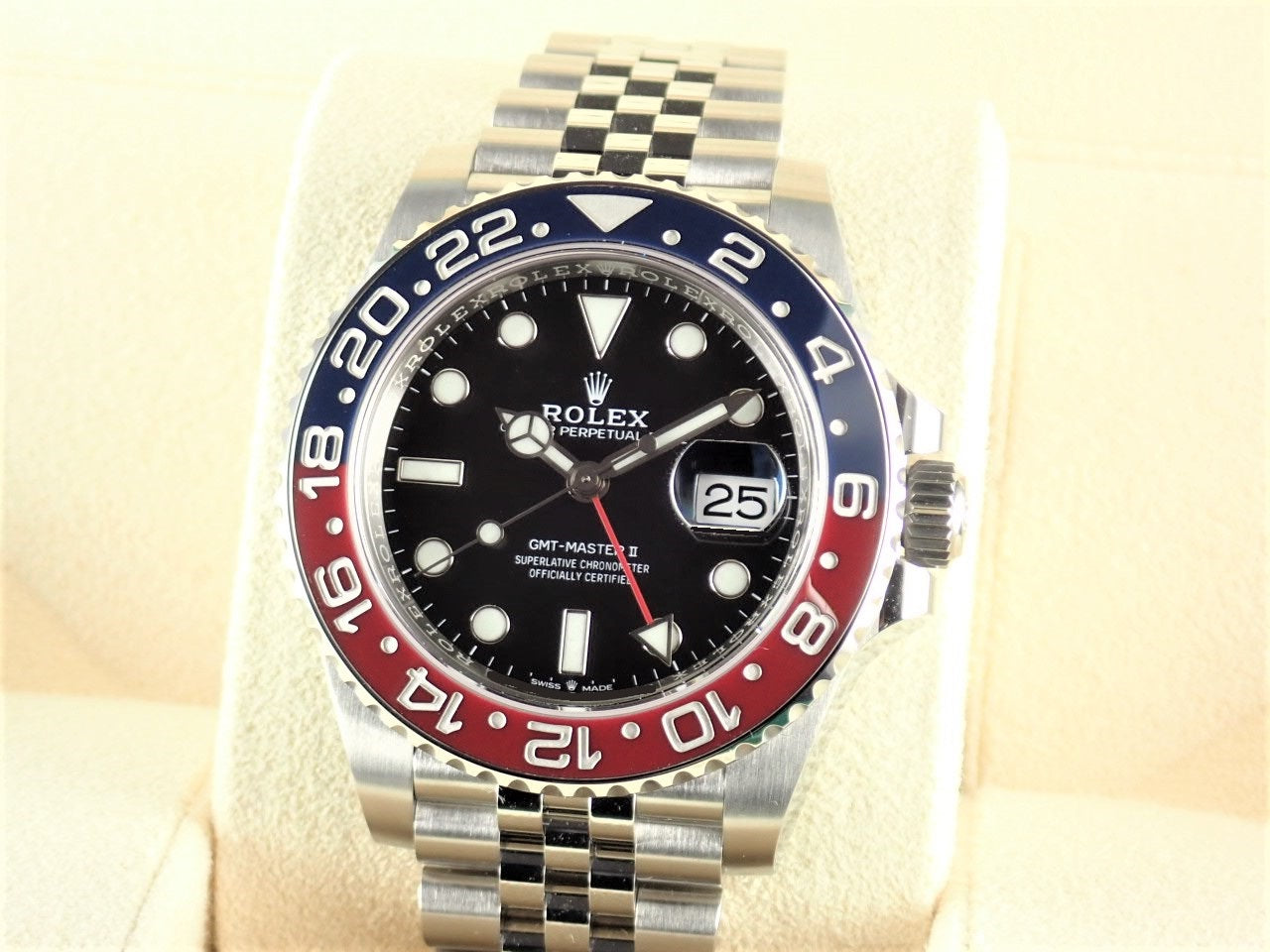 Rolex GMT Master II Red and Blue Bezel [Unused] &lt;New warranty, box, etc.&gt;