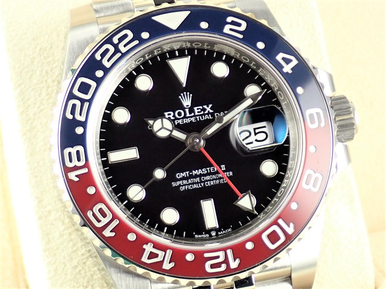 Rolex GMT Master II Red and Blue Bezel [Unused] &lt;New warranty, box, etc.&gt;