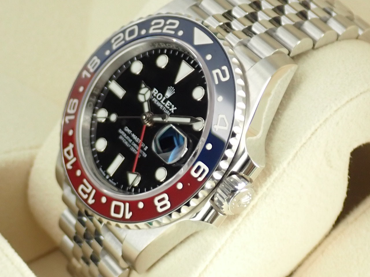 Rolex GMT Master II Red and Blue Bezel [Unused] &lt;New warranty, box, etc.&gt;