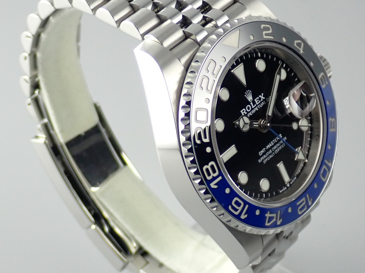 Rolex GMT Master II Blue and Black Bezel &lt;&lt; New Warranty Card, Box, etc. &gt;&gt;