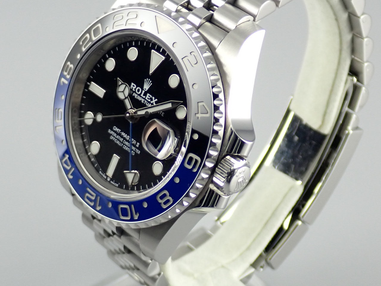 Rolex GMT Master II Blue and Black Bezel &lt;&lt; New Warranty Card, Box, etc. &gt;&gt;