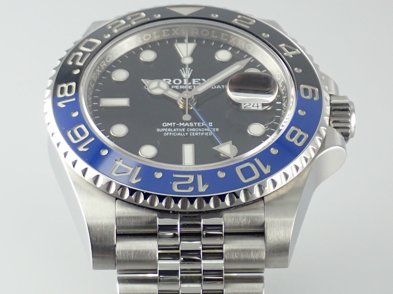 Rolex GMT Master II Blue and Black Bezel &lt;&lt; New Warranty Card, Box, etc. &gt;&gt;