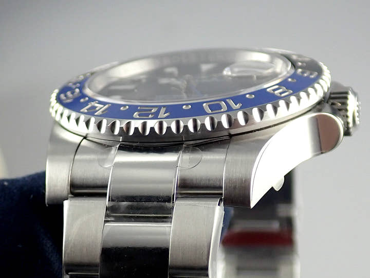 ロレックス GMTマスターII Ref.116710BLNR ブラック文字盤 未使用 gmt-master2-116 オイスターブレスレット