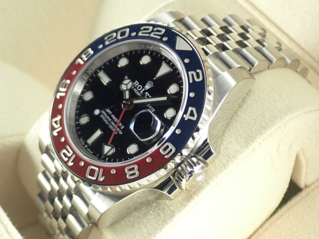 Rolex GMT Master II Red and Blue Bezel [Excellent Condition] &lt;New Warranty Card, Box, etc.&gt;