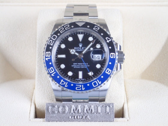 Rolex GMT Master II Blue and Black Bezel Random Ref.116710BLNR