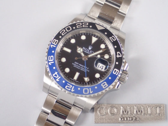 Rolex GMT Master II Blue and Black Bezel Random Ref.116710BLNR