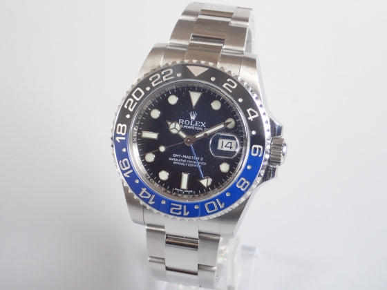 Rolex GMT Master II Blue and Black Bezel Random Ref.116710BLNR