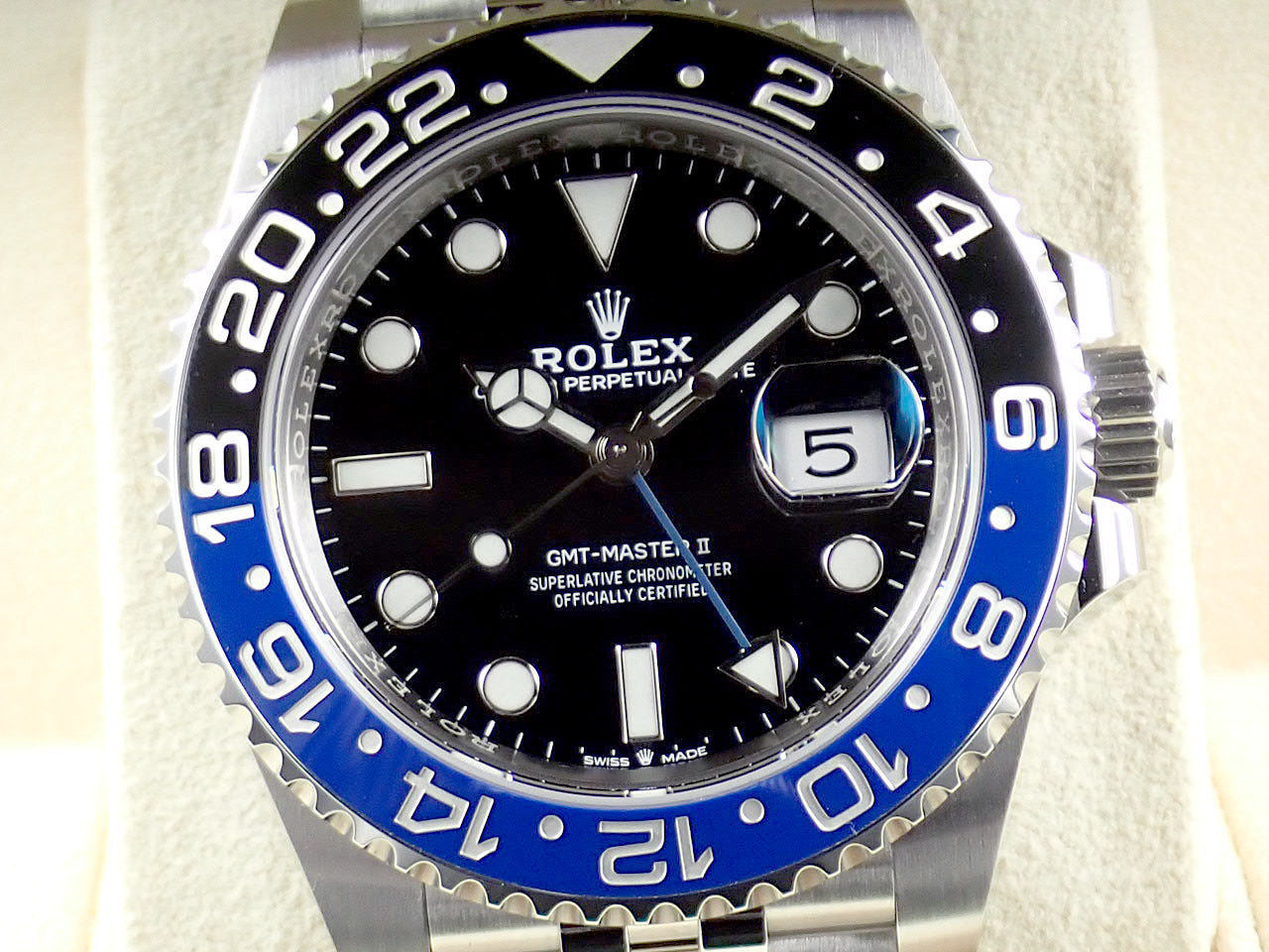 Rolex GMT Master II Blue and Black Bezel [Unused] &lt;New warranty, box, etc.&gt;