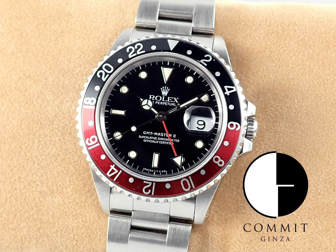 Rolex GMT Master II Red and Black Bezel L Series &lt;Warranty, Box, etc.&gt;