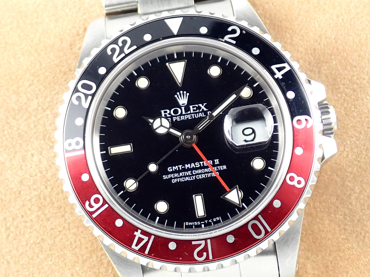 Rolex GMT Master II Red and Black Bezel L Series &lt;Warranty, Box, etc.&gt;