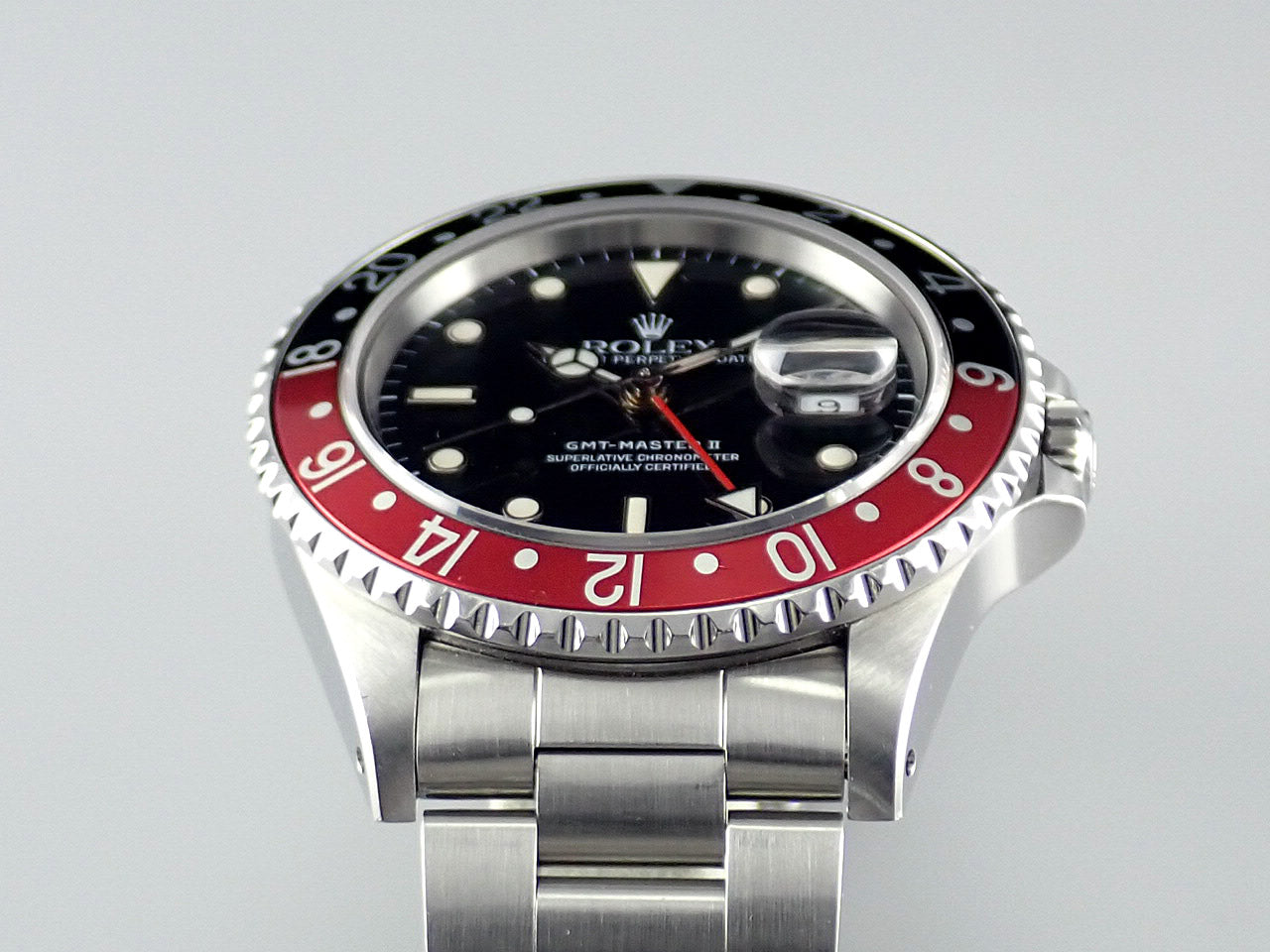 Rolex GMT Master II Red and Black Bezel L Series &lt;Warranty, Box, etc.&gt;