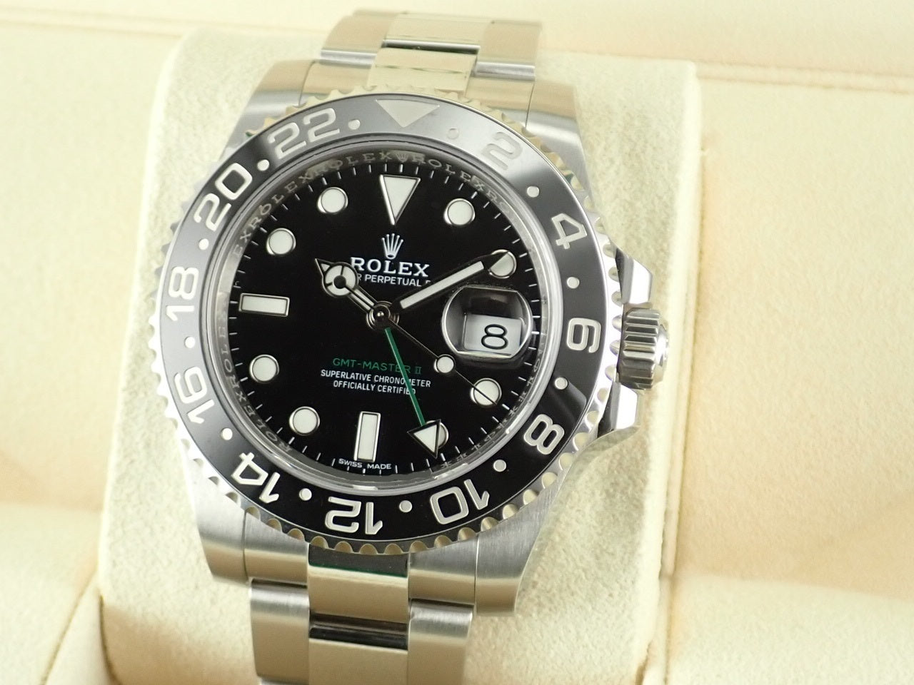 Rolex GMT Master II Black Bezel Random Ref.116710LN