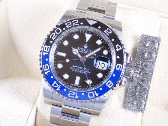 Rolex GMT Master II Blue and Black Bezel Random Ref.116710BLNR