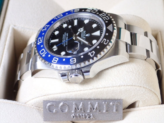 Rolex GMT Master II Blue and Black Bezel Random Ref.116710BLNR